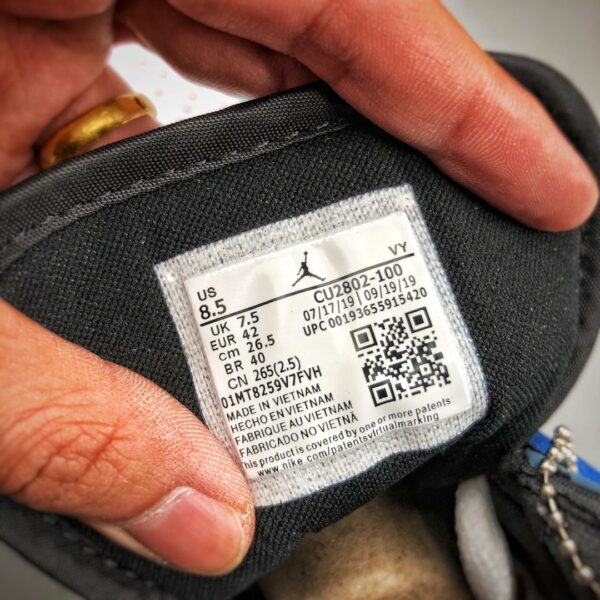 RÉPLICA FACETASM X AIR JORDAN 1 MID 'FEARLESS' - Imagen 5