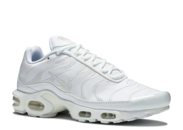 RÉPLICA AIR MAX PLUS TN 'TRIPLE WHITE' TN BLANCAS - Imagen 2