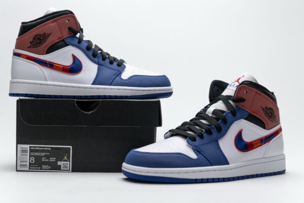 RÉPLICA AIR JORDAN RETRO 1 “Multi-Color Swoosh” - Imagen 2