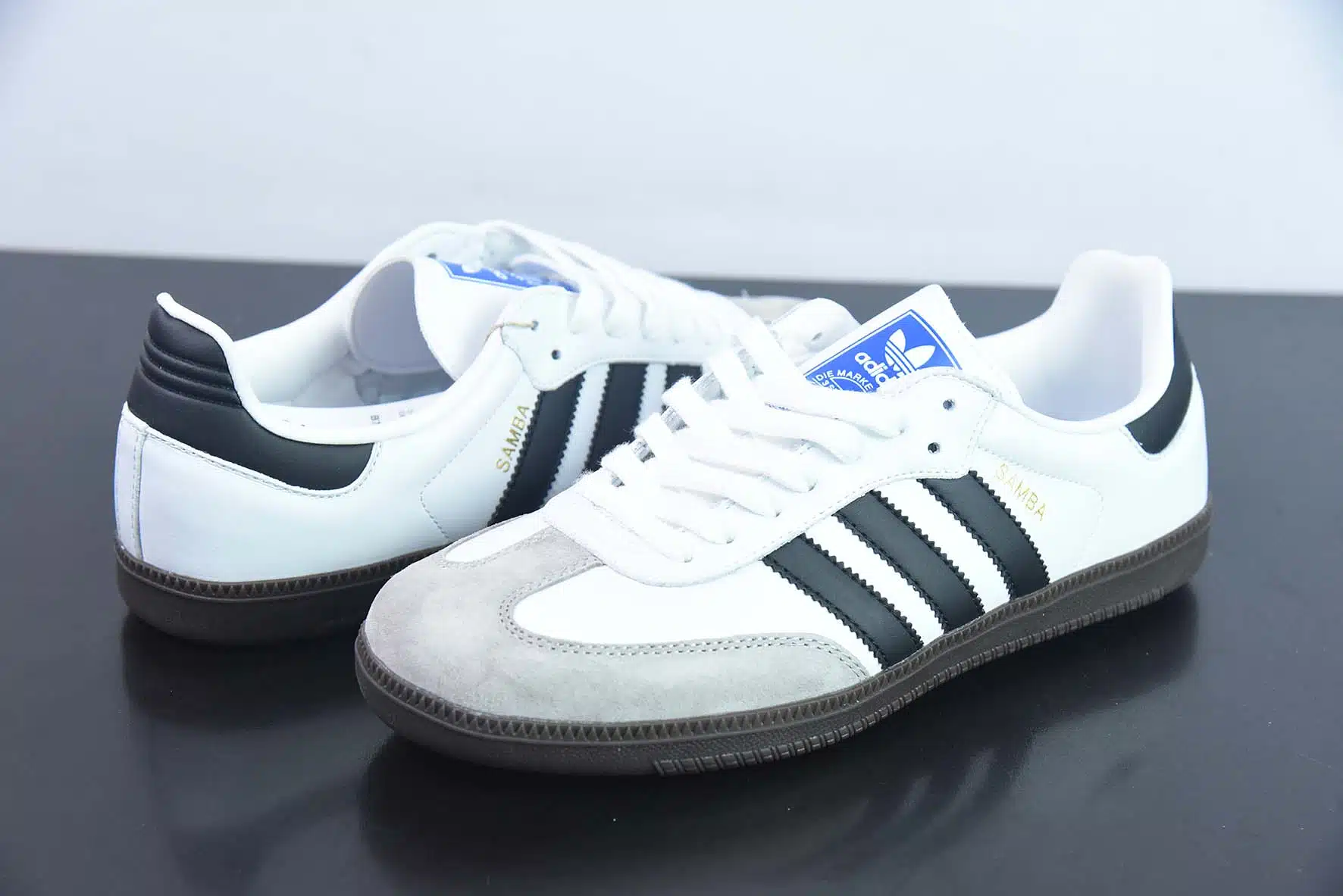 RÉPLICA ADIDAS SAMBA 'CLOUD WHITE CORE BLACK' - Imagen 6