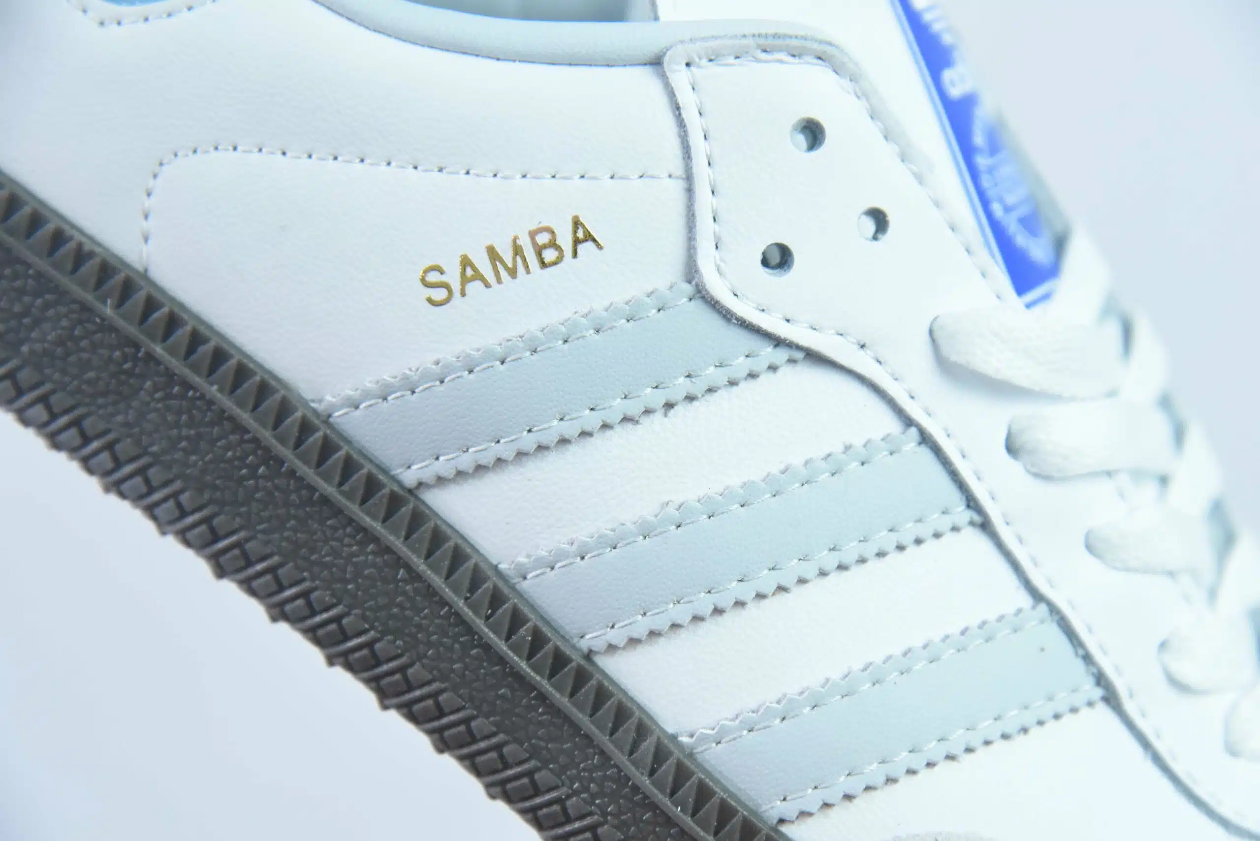 RÉPLICA ADIDAS SAMBA 'WHITE BLUE' - Imagen 5