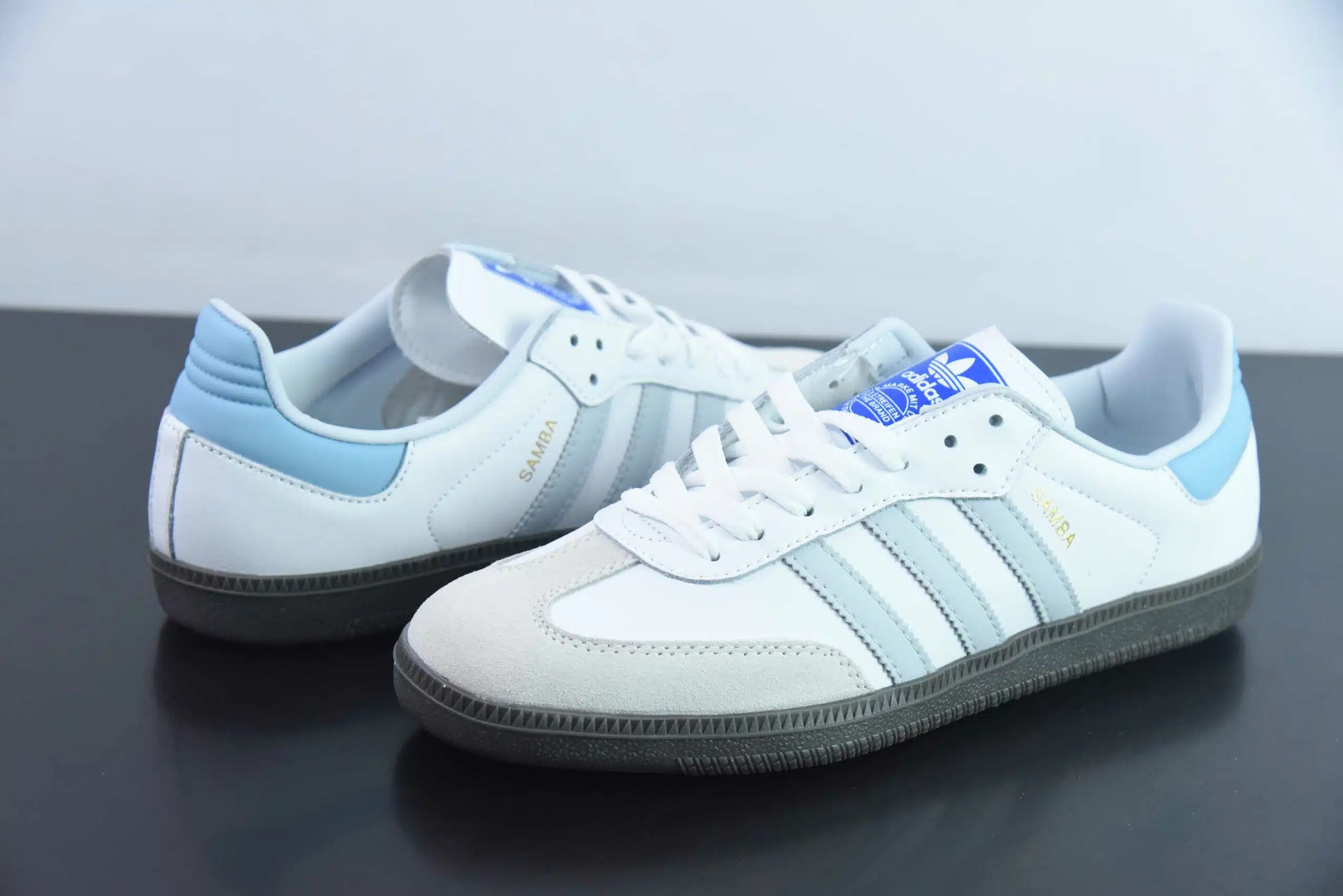RÉPLICA ADIDAS SAMBA 'WHITE BLUE' - Imagen 6