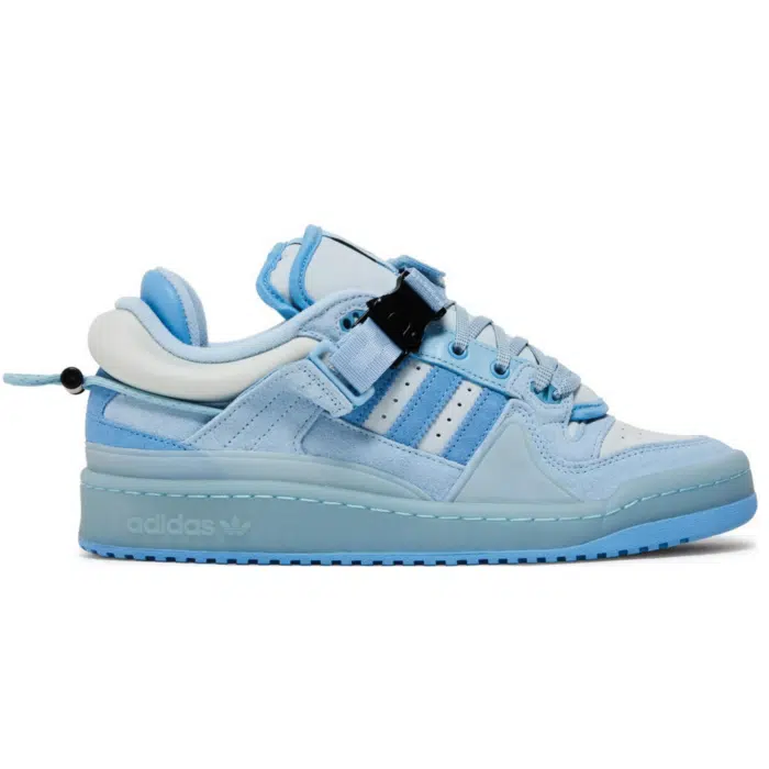 RÉPLICA ADIDAS X BAD BUNNY FORUM BUCKLE LOW "BLUE TINT"