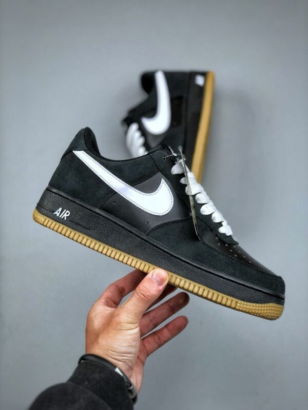 RÉPLICA AIR FORCE 1 '07 LV8 'BLACK WHITE' GUM - Imagen 7