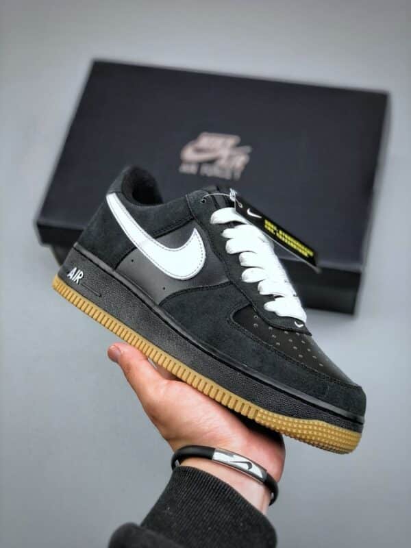 RÉPLICA AIR FORCE 1 '07 LV8 'BLACK WHITE' GUM - Imagen 9