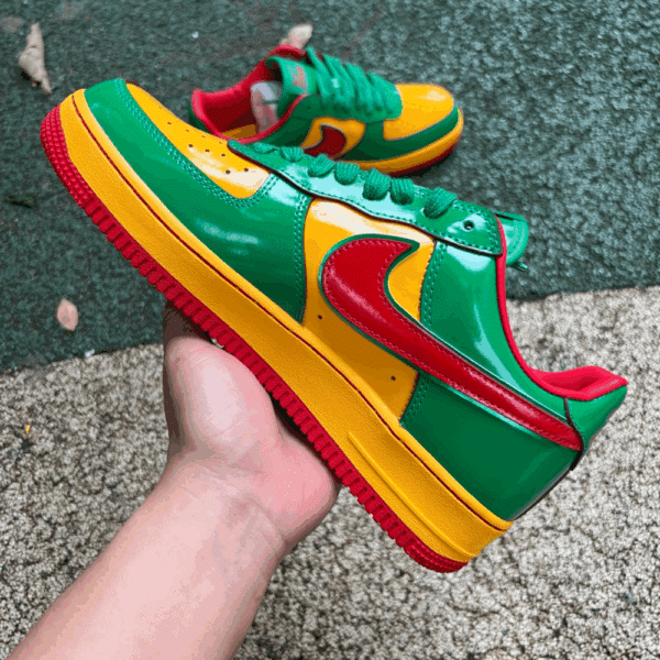 RÉPLICA AIR FORCE 1 LOW LIL YACHTY CONCRETE BOYS 'LUCKY GREEN' - Imagen 7
