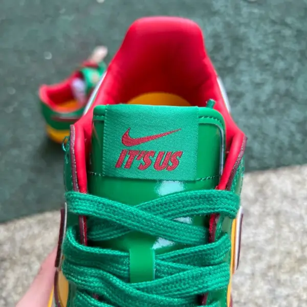RÉPLICA AIR FORCE 1 LOW LIL YACHTY CONCRETE BOYS 'LUCKY GREEN' - Imagen 5