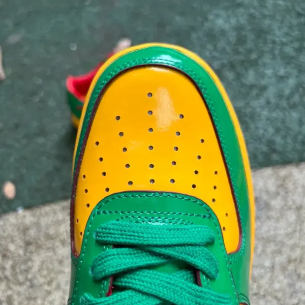 RÉPLICA AIR FORCE 1 LOW LIL YACHTY CONCRETE BOYS 'LUCKY GREEN' - Imagen 4