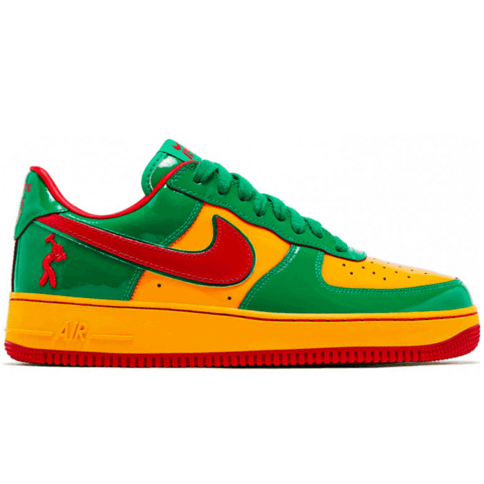 RÉPLICA AIR FORCE 1 LOW LIL YACHTY CONCRETE BOYS 'LUCKY GREEN'