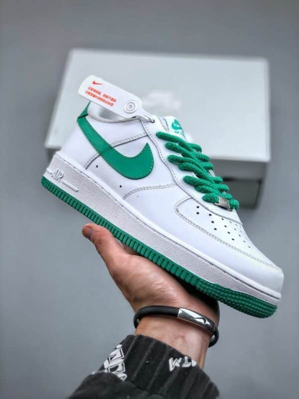 RÉPLICA AIR FORCE 1 LOW 'WHITE GREEN' - Imagen 9