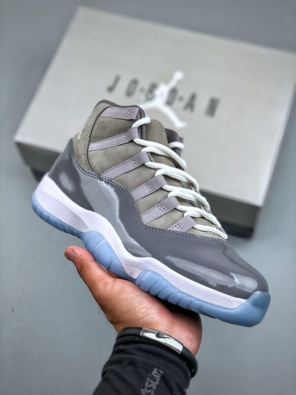 RÉPLICA AIR JORDAN 11 RETRO 'COOL GREY' 2021 - Imagen 9
