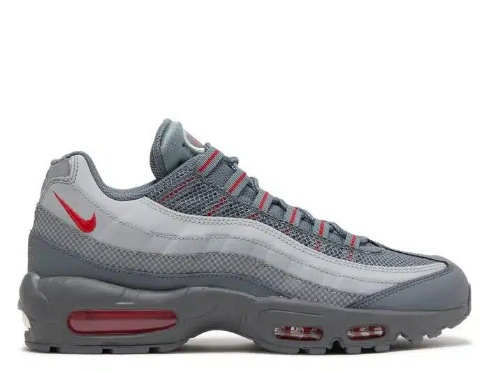 RÉPLICA AIR MAX 95 ‘SMOKE GREY UNIVERSITY RED’