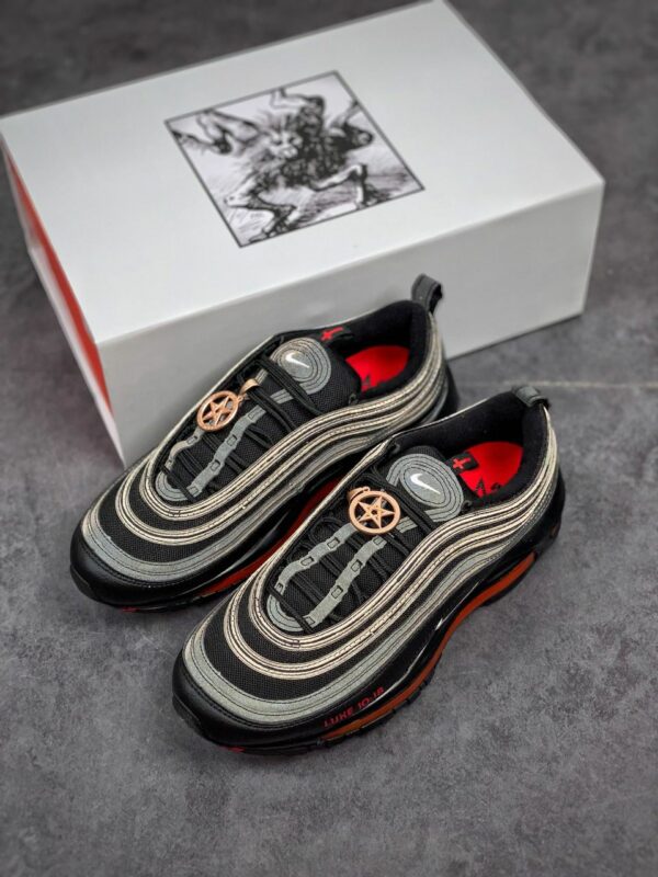 RÉPLICA AIR MAX 97 X LIL NAS 'SATAN' - Imagen 6