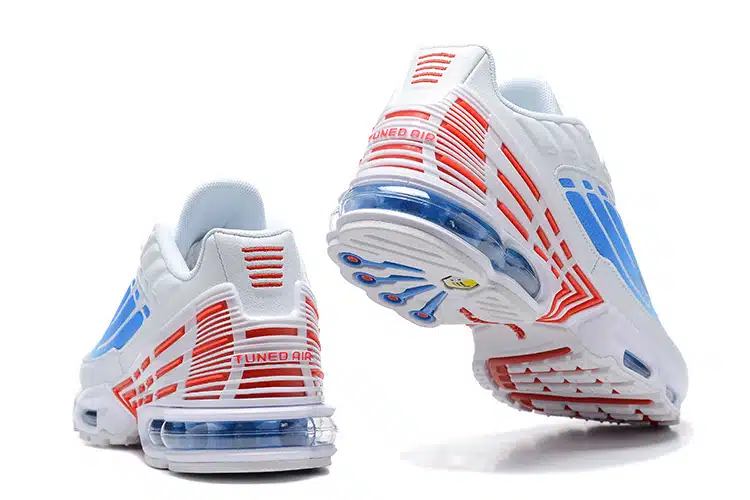 RÉPLICA AIR MAX PLUS 3 'WHITE RED BLUE' - Imagen 2