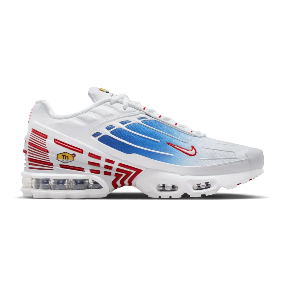 RÉPLICA AIR MAX PLUS 3 'WHITE RED BLUE'