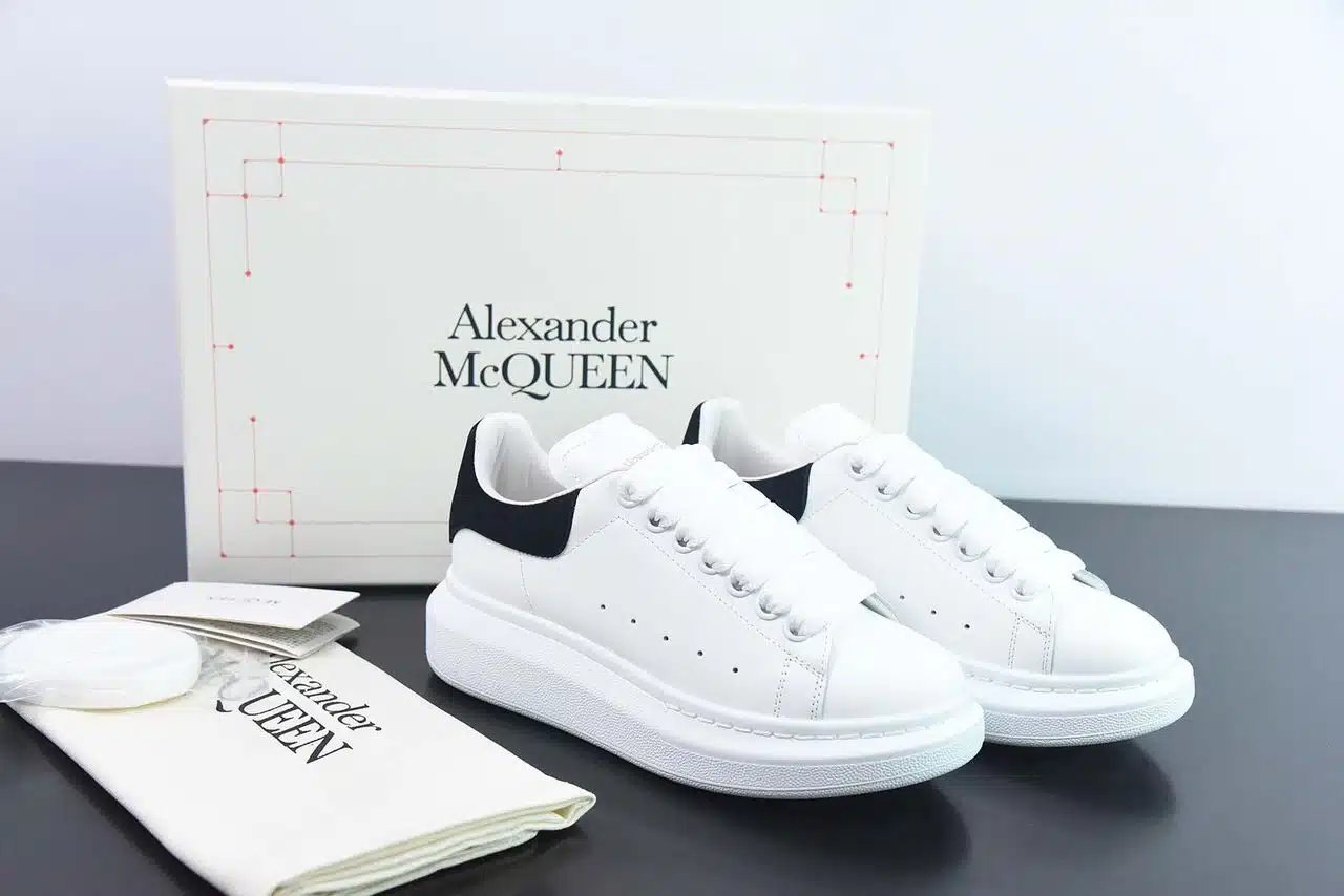 RÉPLICA ALEXANDER MCQUEEN ‘IVORY BLACK’ - Imagen 3