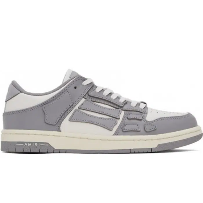 RÉPLICA AMIRI SKEL TOP LOW grises