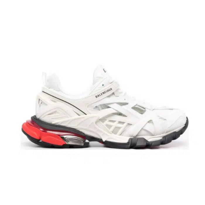 RÉPLICA BALENCIAGA TRACK 'BLANCAS Y ROJAS'