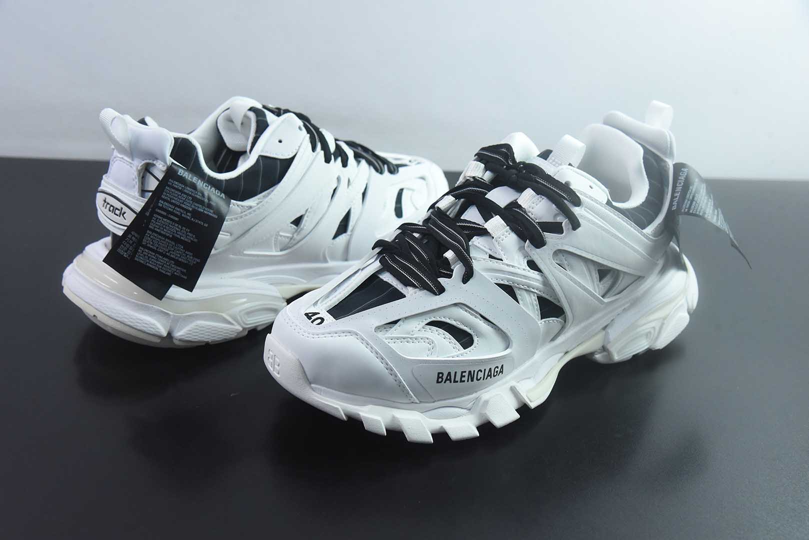 BALENCIAGA TRACK SHIRT 'BLANCAS Y NEGRAS' - Imagen 2