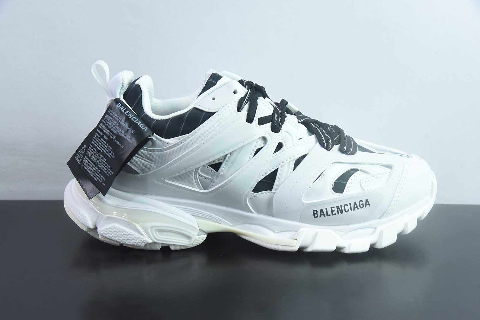 BALENCIAGA TRACK SHIRT 'BLANCAS Y NEGRAS' - Imagen 8