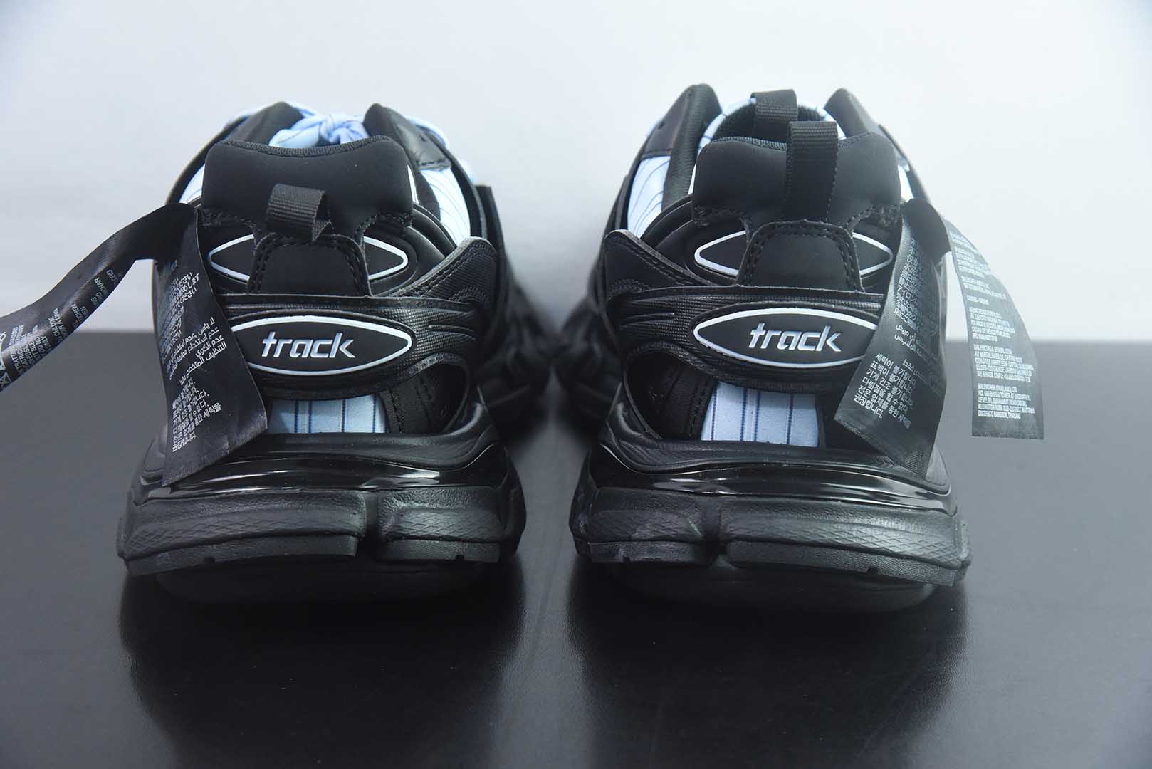BALENCIAGA TRACK SHIRT 'NEGRAS Y AZULES' - Imagen 5
