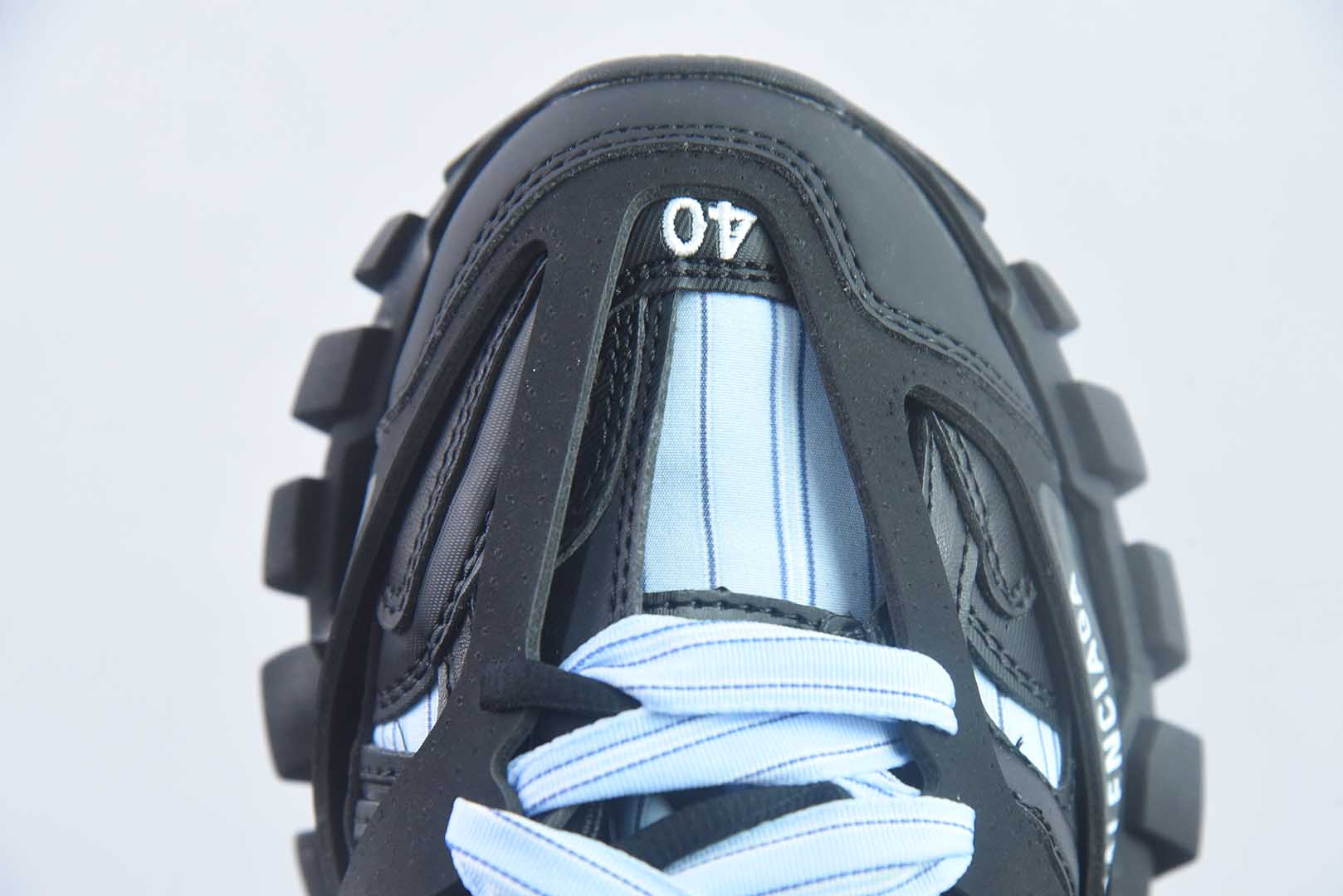 BALENCIAGA TRACK SHIRT 'NEGRAS Y AZULES' - Imagen 4