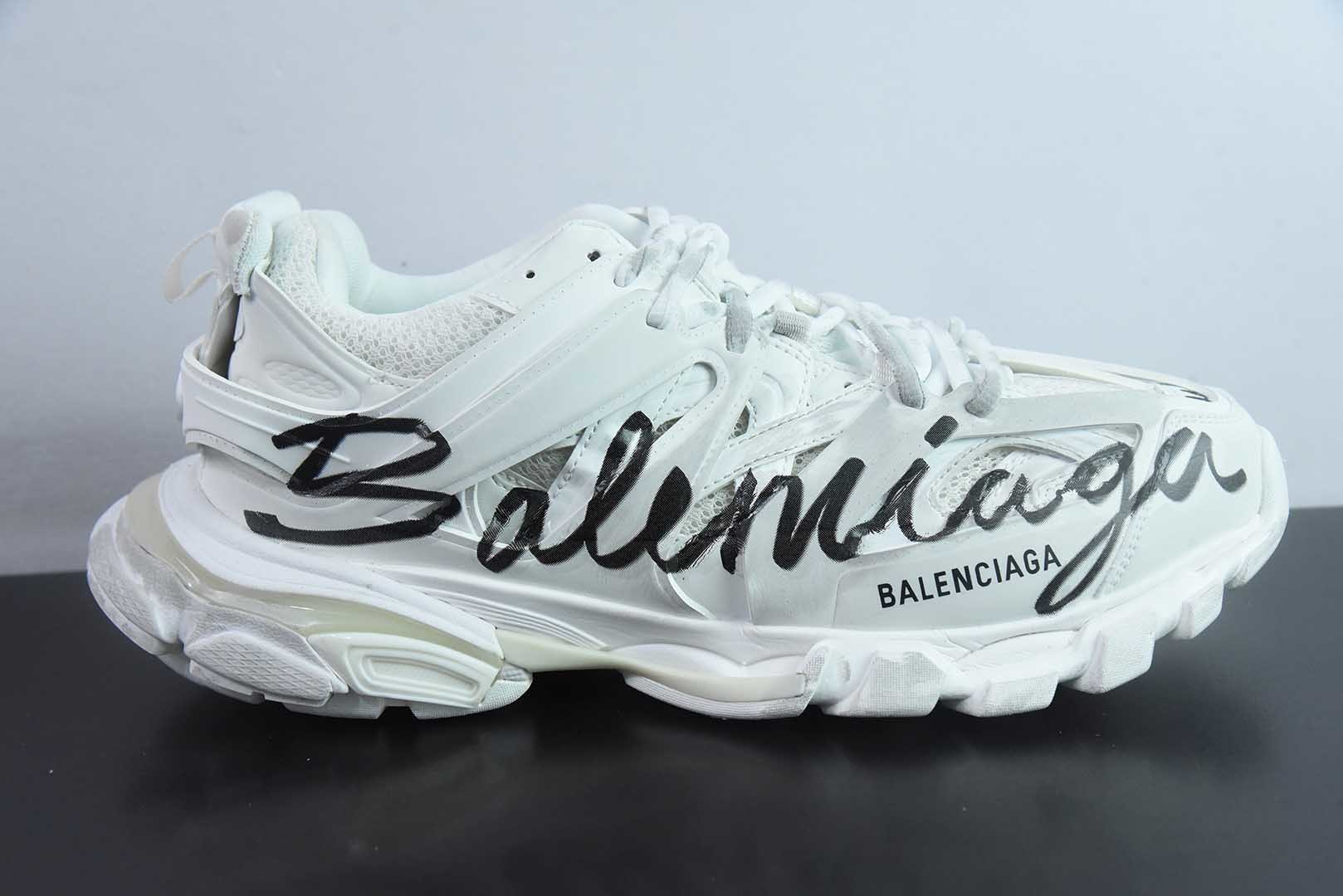 BALENCIAGA TRACK SIGNATURE 'BLANCAS Y NEGRAS' - Imagen 9