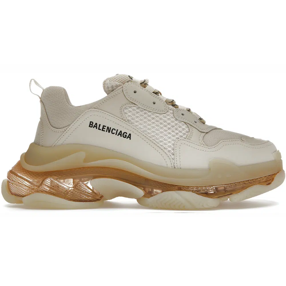 RÉPLICA BALENCIAGA TRIPLE S CLEAR SOLE 'OFF WHITE'