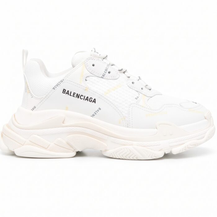 BALENCIAGA TRIPLE S LOGO MULTICOLOR