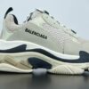 RÉPLICA BALENCIAGA TRIPLE S TRAINER «VANILLE» - Imagen 5