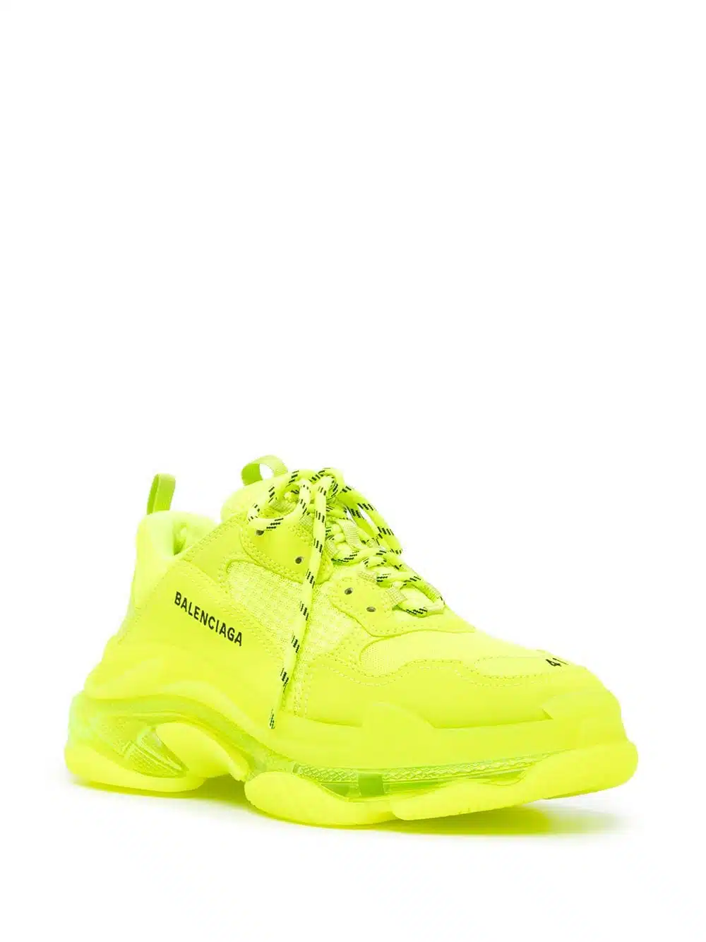 RÉPLICA BALENCIAGA TRIPLE S 'VERDE FLUOR' - Imagen 2
