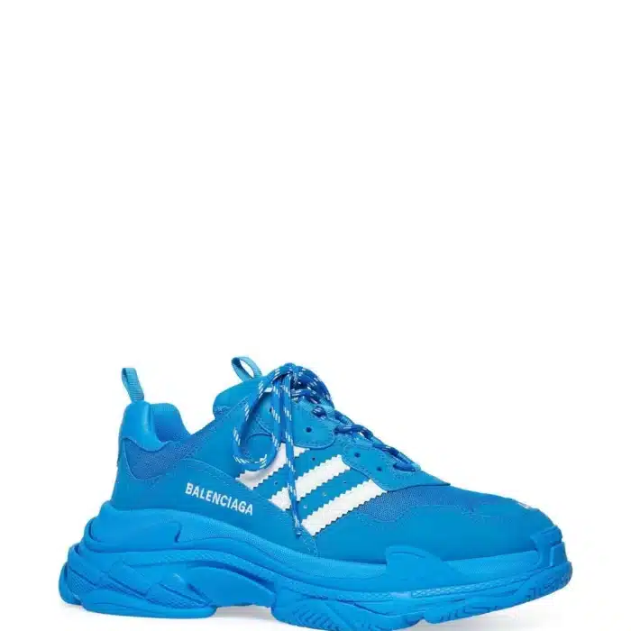 RÉPLICA BALENCIAGA TRIPLE S X ADIDAS 'AZULES'