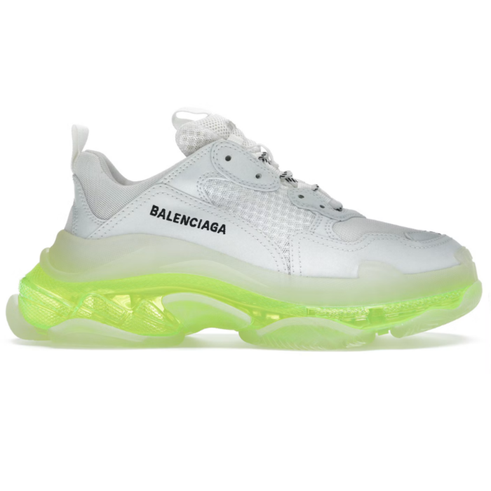 BALENCIAGA TRIPLE S 'BLANCAS SUELA VERDE'