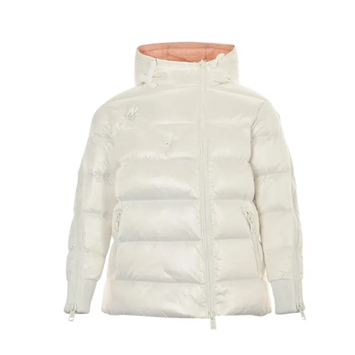 RÉPLICA CHAQUETA MONCLER ACOLCHADA CON CAPUCHA 'BLANCA'