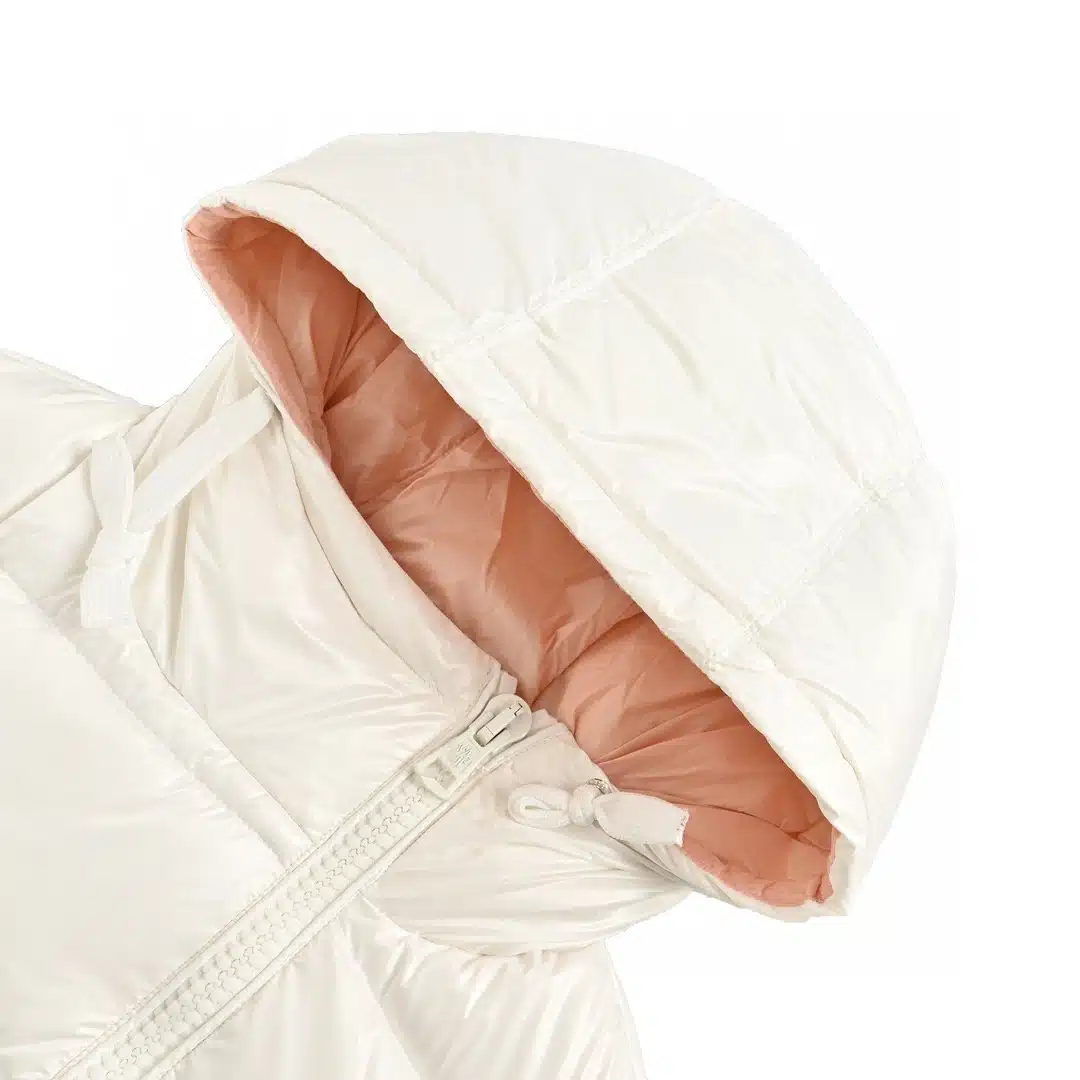 RÉPLICA CHAQUETA MONCLER ACOLCHADA CON CAPUCHA 'BLANCA' - Imagen 5