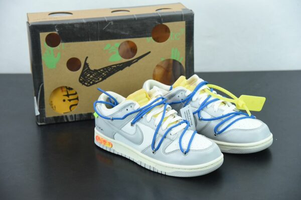 RÉPLICA DUNK LOW OFF-WHITE LOT 10 - Imagen 6