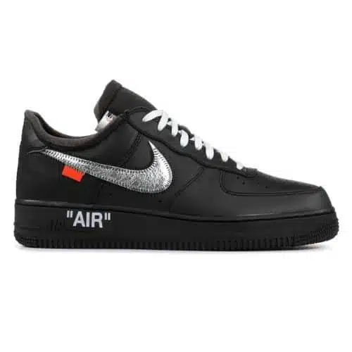 RÉPLICA NIKE AIR FORCE MCA OFF-WHITE NEGRAS