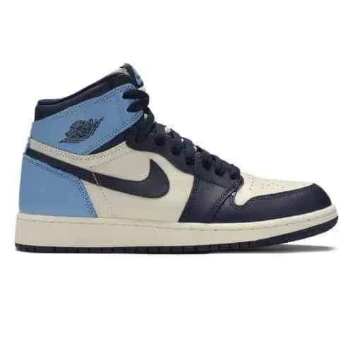 RÉPLICA AIR JORDAN 1 RETRO HIGH OG GS 'OBSIDIAN'
