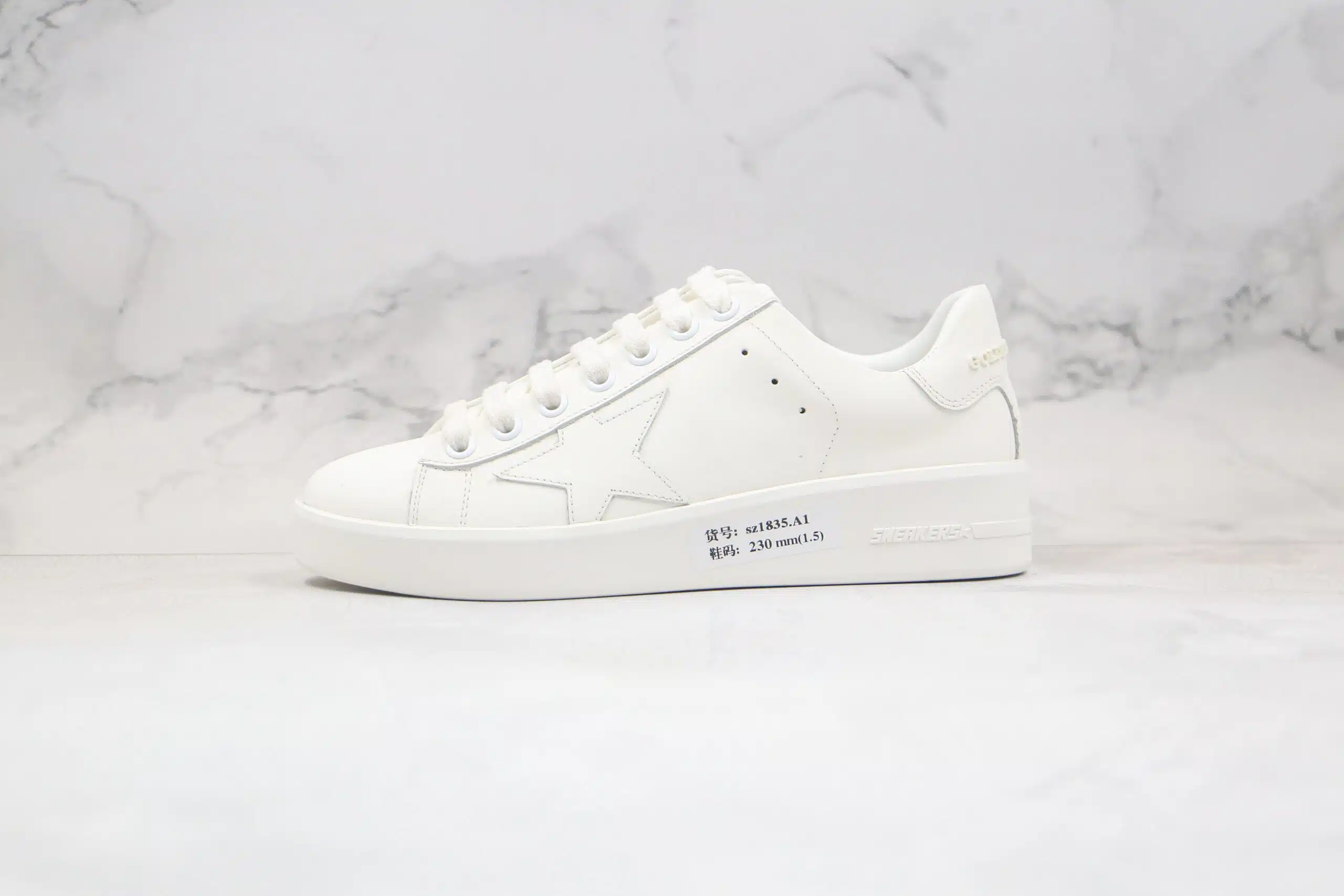 RÉPLICA GOLDEN GOOSE PURESTAR 'BLANCAS' - Imagen 7