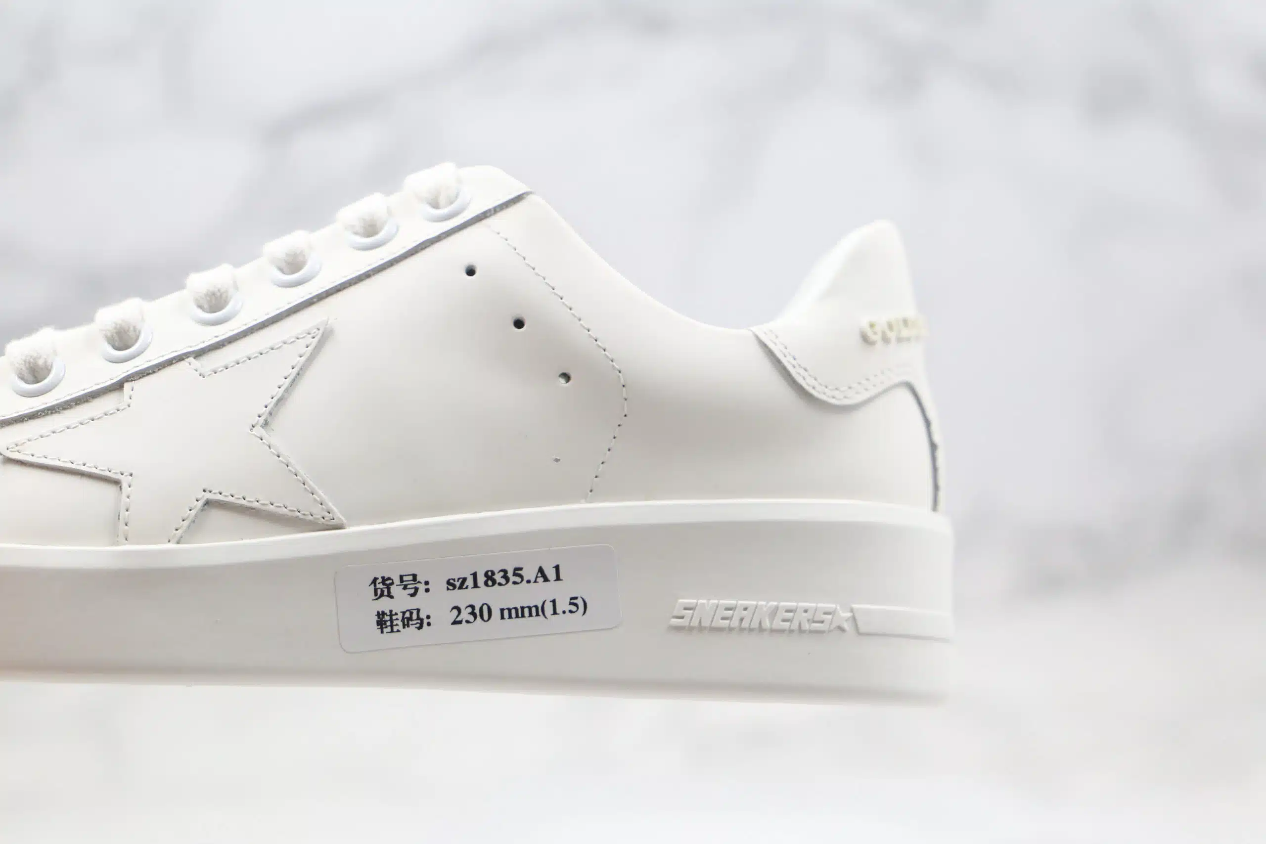 RÉPLICA GOLDEN GOOSE PURESTAR 'BLANCAS' - Imagen 4