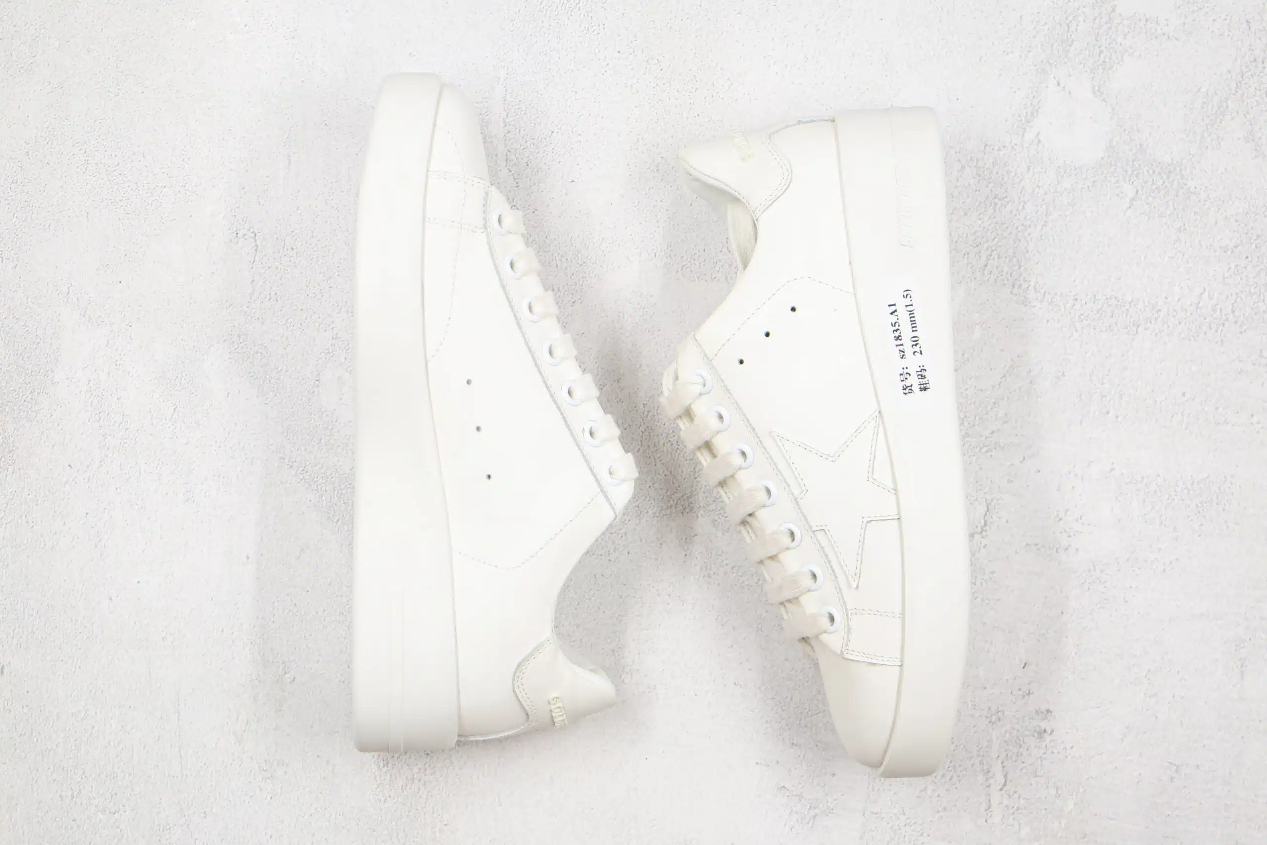 RÉPLICA GOLDEN GOOSE PURESTAR 'BLANCAS' - Imagen 9