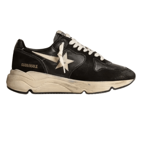 RÉPLICA GOLDEN GOOSE RUNNING SOLE 'NEGRAS'