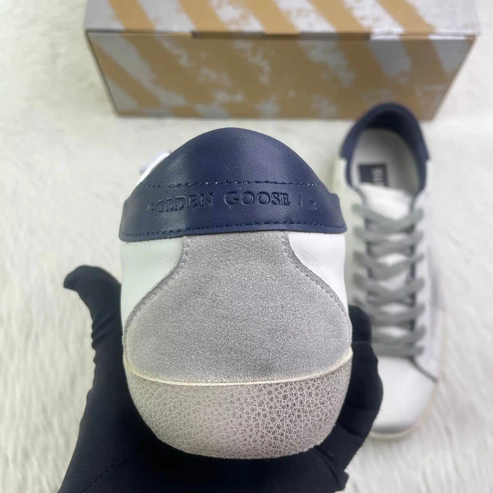 RÉPLICA GOLDEN GOOSE SUPER-STAR 'AZULES' - Imagen 2