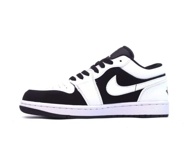 RÉPLICA JORDAN 1 LOW BLACK&WHITE - Imagen 3
