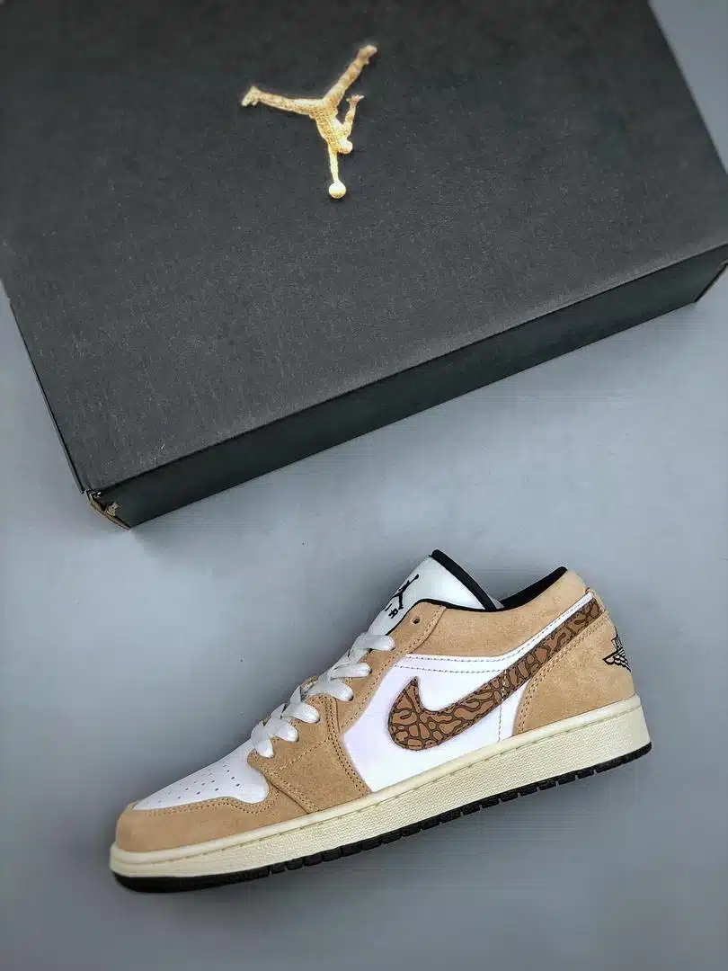 RÉPLICA JORDAN 1 LOW SE 'BROWN ELEPHANT' - Imagen 9