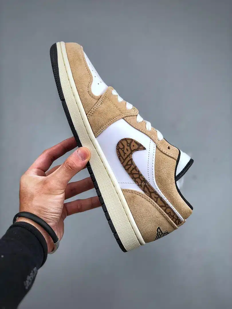 RÉPLICA JORDAN 1 LOW SE 'BROWN ELEPHANT' - Imagen 8