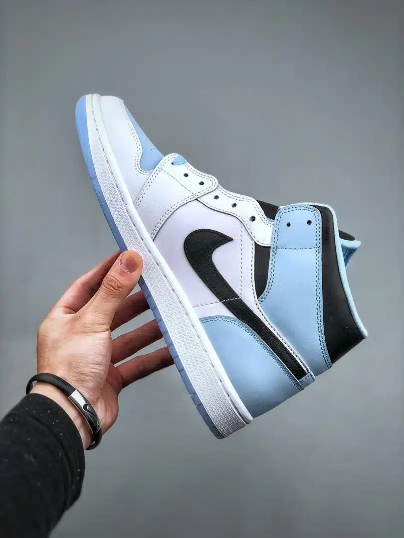 RÉPLICA JORDAN 1 MID 'ICE BLUE' - Imagen 8