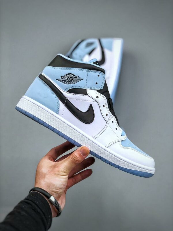 RÉPLICA JORDAN 1 MID 'ICE BLUE' - Imagen 7