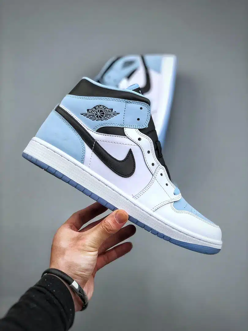 RÉPLICA JORDAN 1 MID 'ICE BLUE' - Imagen 7