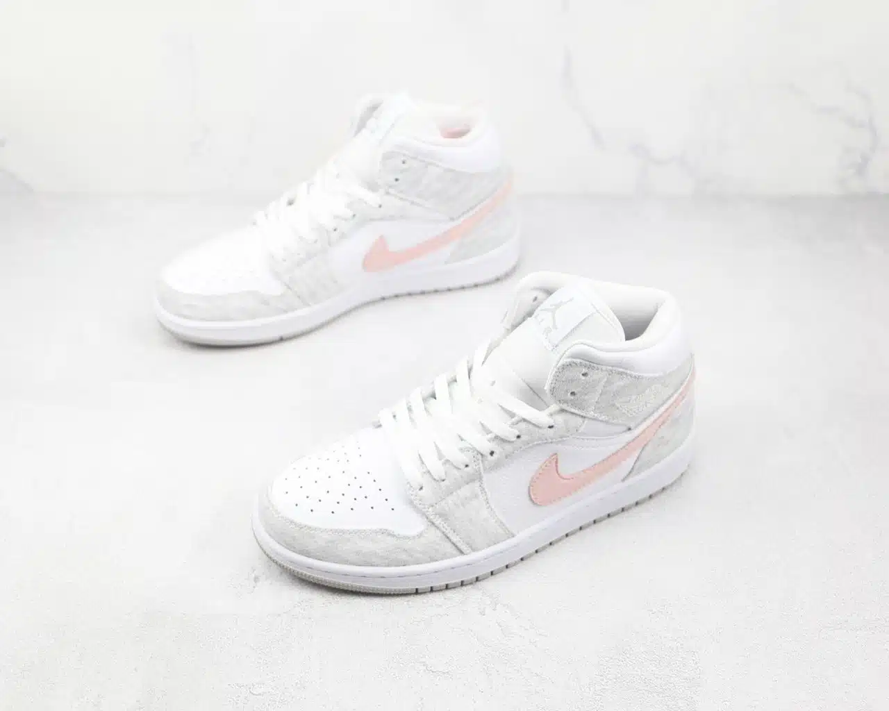 RÉPLICA JORDAN 1 MID SE 'LIGHT IRON ORE' - Imagen 2